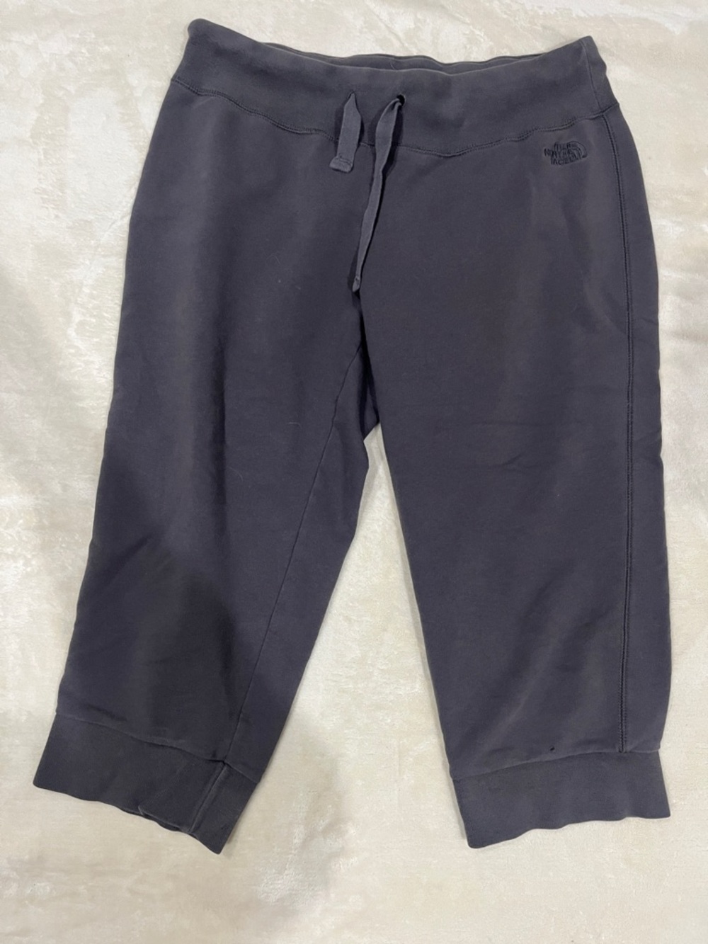 The North Face Dark Charcoal Cropped Sweatpants
